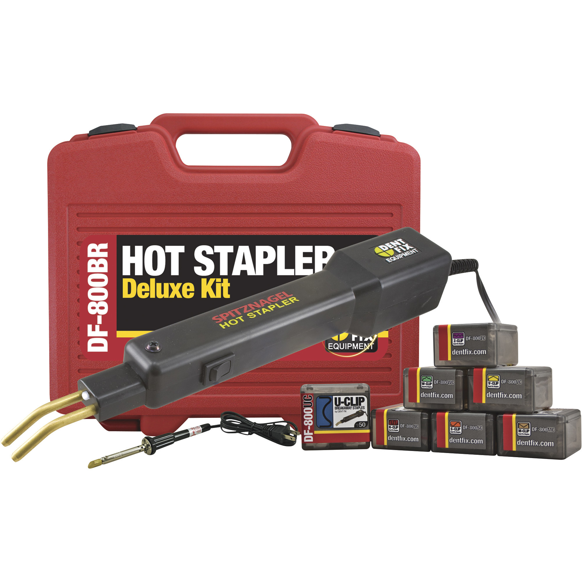 Dent Fix Hot Stapler Deluxe Kit, 110 Volt, Model# DF-800BR